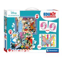 Dėlionė Clementoni Disney Classics Edukit, 24 cm x 17 cm, 30 vnt., įvairių spalvų