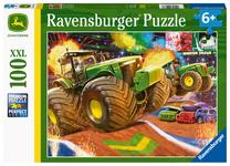 Dėlionė Ravensburger John Deere, 36 cm x 49 cm, 100 vnt., įvairių spalvų