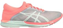 Sportiniai bateliai moterims Asics Fuzex, žalia sp./oranžinė sp./pilka sp., 40