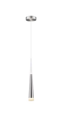 Valgusti rippuv Globo Sina 15914, LED, 3000 °K, 1 x 5 W, valge v. / nikkel v.