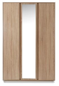 Spinta Forte Lisson LSQS731-D30F, ąžuolo sp., 60 cm x 129.7 cm x 193.7 cm, su veidrodžiu