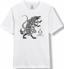 T-krekls, universāls PC Merch Assassin’s Creed Valhalla Wolf, balta krās., m