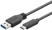Laidas PremiumCord, USB Type C/USB 3.0 A male