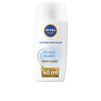 Priemonė įdegio priežiūrai veidui Nivea Daily Sun Fluid Light SPF50+, 40 ml