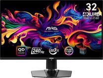 Monitorius MSI MAG 321UPX, QD-OLED, 240 Hz, 4K UHD, 31.5"
