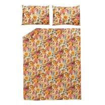 Patalynės užvalkalų komplektas Domoletti Flowers, įvairių spalvų, 200 x 220 cm