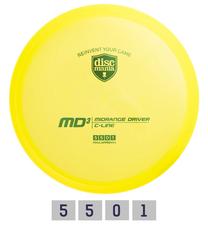 Диск для гольфа Discmania C-Line MD3, 21 см x 21 см, желтый цв.