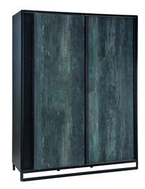 Spinta Kalune Design Dark Metal Sliding, įvairių spalvų, 58 cm x 162 cm x 210 cm