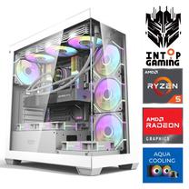Stacionārs dators Intop RM92386NS AMD Ryzen 5 7500X3D, DDR5 32 GB, SSD+HDD 1 TB 2 TB, AMD Radeon RX 9060 XT 16 GB GDDR6