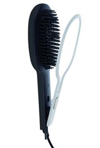 Matu birste ID Italian Easy Perfect Smooth Straightening, 116 mm, melna krās.