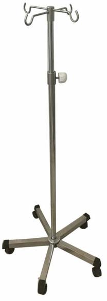 Stovas infuzijoms su metaliniu padu Kasman PLD-SSPE Pole PRO PLD-SSPE, 195 cm, 4 kg
