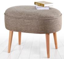Pufas Hanah Home Timoon 209FLF1202, šviesiai ruda sp., 44 cm x 63 cm x 47 cm