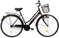 Dviratis miesto DHS Citadinne 2812, 28 ", 20" rėmas, juoda sp.