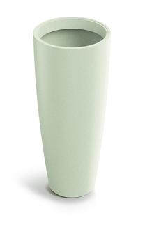 Puķu pods Prosperplast MOLIO ROUND SLIM TMOS48-101GR, plastmasa, Ø 47 cm, bēša krās.