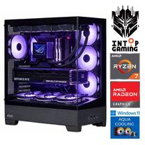 Стационарный компьютер Intop RM91961WH AMD Ryzen 7 8700F, DDR5 64 GB, SSD 1 TB, AMD Radeon RX 9060 XT 16 GB GDDR6, Windows 11 Home