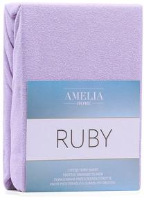Paklodė Restilo Ruby, violetinė sp., 180 x 200 cm, su guma