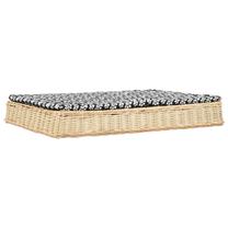 Gyvūno guolis VLX Dog Bed 170785, balta sp./juoda sp./smėlio sp., 80 cm x 125 cm