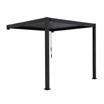 Pavėsinė Home4you Mirador-111, 392.7 x 250.8 cm, tamsiai pilka sp.
