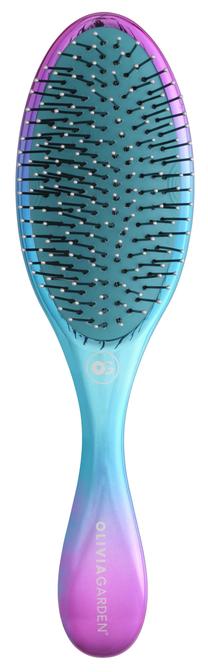 Matu ķemme Olivia Garden Aurora Blue 5414343017826, zila krās./rozā krās.