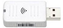 Bezvadu interneta adapters Epson, balta krās.