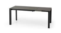 Stalas išskleidžiamas Horizon, juoda sp./pilka sp., 120 - 180 cm x 85 cm x 76 cm