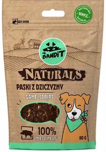 Gardums suņiem Mr. Bandit Naturals Game Stripes, meža cūkas gaļa, 0.08 kg