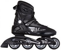 Riedučiai Fila Legacy Comp, juoda sp./pilka sp., 42