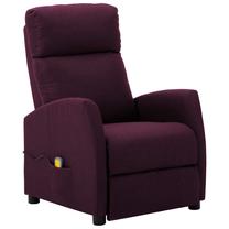 Tugitool VLX Massage Recliner 289713, violetne v., 86 cm x 67 cm x 100 cm