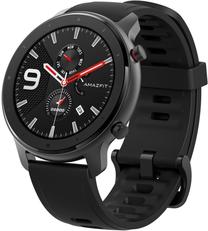 Viedais pulkstenis Amazfit GTR Lite 47mm, melns krās.