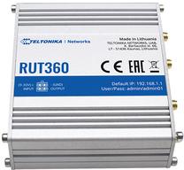 Maršrutizatorius Teltonika RUT360 LTE CAT6 Industrial Cellular Router, pilka sp.