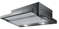 Įmontuojamas gartraukis Faber Flexa Lux Glass NG BK A60, juoda sp.