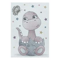 Ковер комнатные Ayyildiz Funny Dino Baby, белый цв./многоцветный/розовый цв., 230 см x 160 см