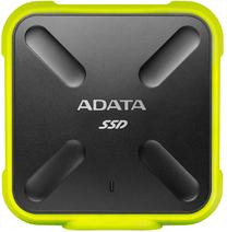 Kietasis diskas Adata SD700, SSD, 512 GB, juoda sp./geltona sp.
