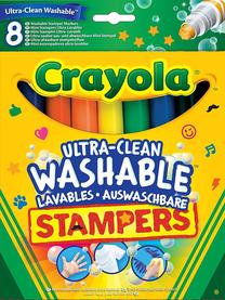 Flomasteriai Crayola, vienpusiai, 8 vnt.