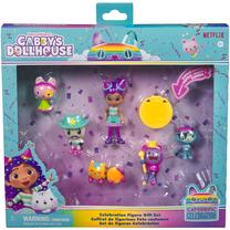 Figūrėlių rinkinys Spin Master Gabbys Dollhouse Clebration, 6 vnt., įvairių spalvų