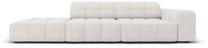 Sofa Micadoni Home Jennifer Chenille 3 Seats, šviesiai pilka sp., kairinė, 262 x 102 cm x 70 cm
