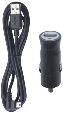 Automobilinis įkroviklis Tomtom, Mini USB/USB, juoda sp.