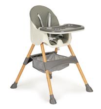 Стульчик для кормления EcoToys Highchair, серый цв.