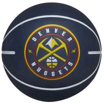 Баскетбольный мяч Wilson NBA Team Dribbler Denver Nuggets, синий цв.