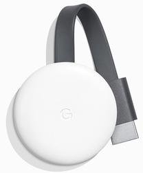 Мультимедийный проигрыватель Google Chromecast 3.0, Micro USB