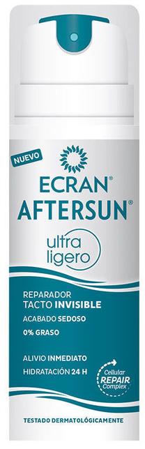 Serumas po deginimosi Ecran Ultralight Aftersun Invisible Fluid, 145 ml