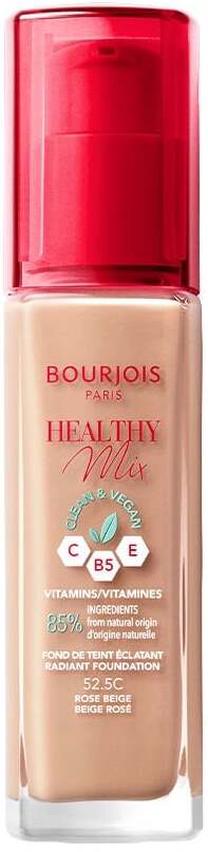 Skystas makiažo pagrindas Bourjois Paris Healthy Mix, 52.5c pink beige, 30 ml