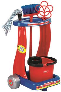Mājsaimniecības rotaļlieta Amo Toys Vileda Cleaning Trolley