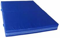 Гимнастический мат Master T21 Folding, синий цв., 200 см x 150 см x 20 см