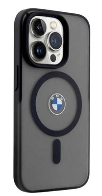 Telefona vāciņš BMW Signature, caurspīdīga krās./melna krās., Apple