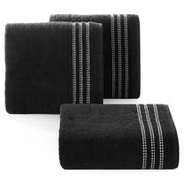 Vonios rankšluostis Seba, baltas/juodas, 140 cm x 70 cm