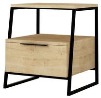 Naktinis staliukas Kalune Design Pal 855DTE3516, ąžuolo sp., 50 cm x 45 cm x 40 cm