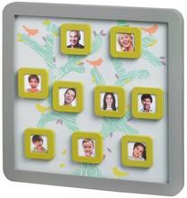 Nuotraukų rėmelis Baby Art Family Tree, 36 cm x 36 cm, pilka sp.