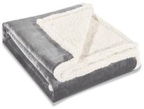 Pledas DecoKing Teddy, pilkas, 220 cm x 240 cm