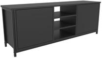 ТВ стол Kalune Design Otis, антрацитовый цв./черный цв., 35.3 см x 140 см x 50.8 см